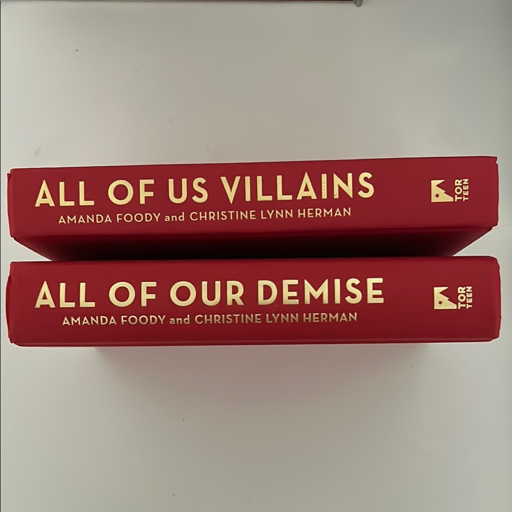 All of us villains series by Amanda Foody and Christine Lynn Herman